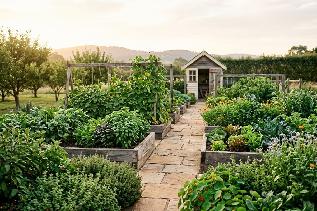 Vegetable & edible garden